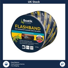 Image of Watertight Self Adhesive Flashing Tape Roof Repair Grey 150mm x 3.75m With Pr...