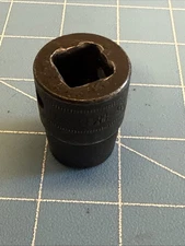 Snap-on Tools 1/2" Drive 15mm Metric 6pt Shallow Impact Socket IMM150