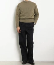 Lot 916 Ivy Mock Neck Sweater - Olive Militora 40 Olderbest Fast USA SHIPPING