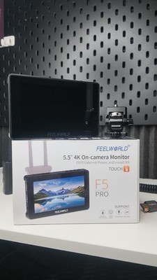 Feelworld Monitor F5 Pro / Kamera Monitor/ Gimbel / Neuwertig
