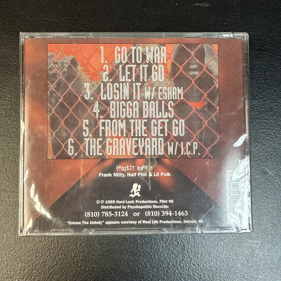 Project Born - Born Dead CD 3rd Pressing Insane Clown Posse Esham SEALED NEW Foto 2 de 3