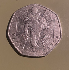 2006 Victoria Cross Heroic Acts Wounded Soldier 50P Fifty Pence UK Coin