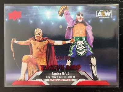 2023 AEW Rey Fenix Penta El Zero M EXCLUSIVES /100 Card Upper Deck #90338