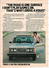 1978 Volvo Automobile Vintage Magazine Ad