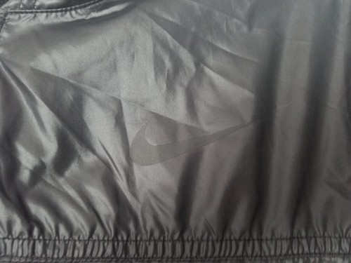 Nike Windbreaker Hooded Full Zip Lightweight Black Rain Jacket Girls Size XL - Picture 3 of 7
