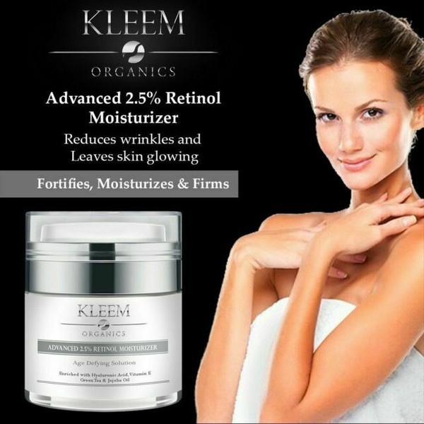 kleem advanced retinol moisturizer