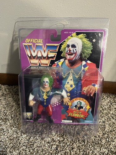 WWF/WWE 1993 Hasbro Doink The Clown Action Figure ...