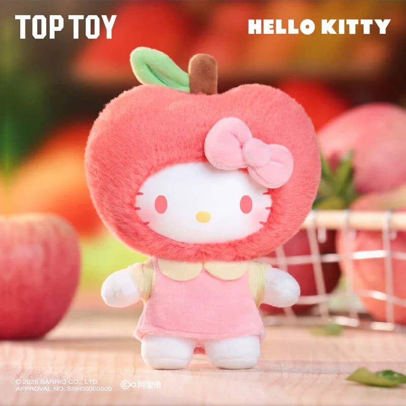 TOP TOY Hello Kitty Fruity Paradise Series Plush Vinyl Blind Box