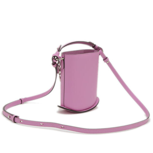 Delvaux Pan Eclat Shoulder Bag Calf Pink Silver Hardware Ladies AA0715 Authentic
