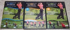 Roger Fredericks Reveals Secrets to Golf Swing 3 DVDs Fundamentals Powerful Flex