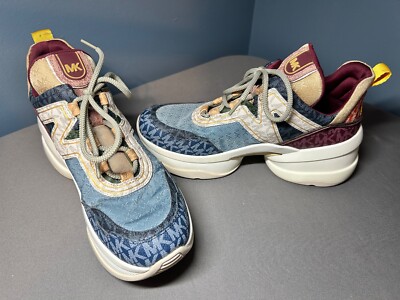 Michael Kors Olympia Trainer Sneakers size 9.5M