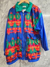 Ladies Vintage Lavon Multicoloured Jacket Size M (12) - Cg Y03