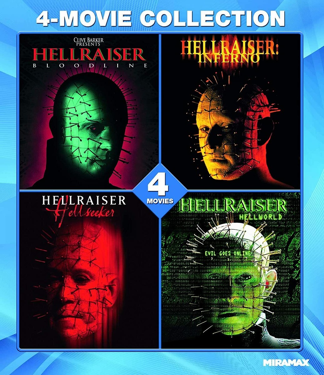 ヘルレイザーDVD  ７作セット ヘルレイザーDVD 7作セット HELLRAISER 7 FILM BLU RAY SET
