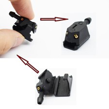 Left Right Wiper Arm Nozzle Washer Jet Universal 4Way Jets Mounted onto Arm
