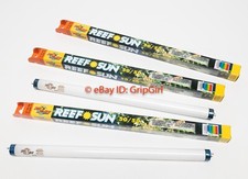 NEW Lot of 3x ZOO MED 50/50 REEF SUN 18" 15w Aquarium Daylight Light Tube F15T8