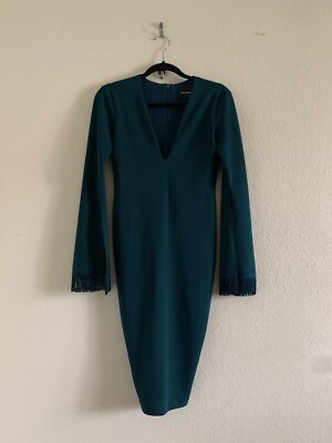 olivia culpo green dress NOOKIE | Lene Dress - Teal main image 1
