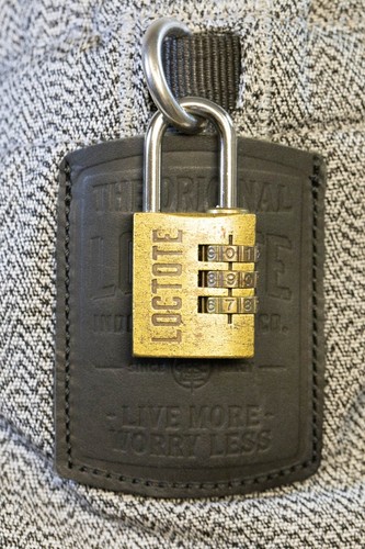 The Original LOCTOTE Flak Sak INDUSTRIAL TRAVEL BAG New! RFID Theft-Resistant - Picture 8 of 14