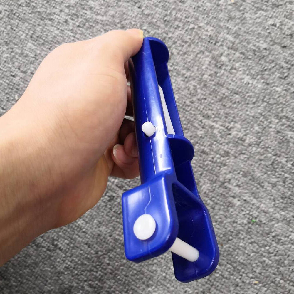 2x Pool Clip Griffe Blau - ABS Ersatzgriff Für Schwimmbad Saugköpfe & Teleskopstangen