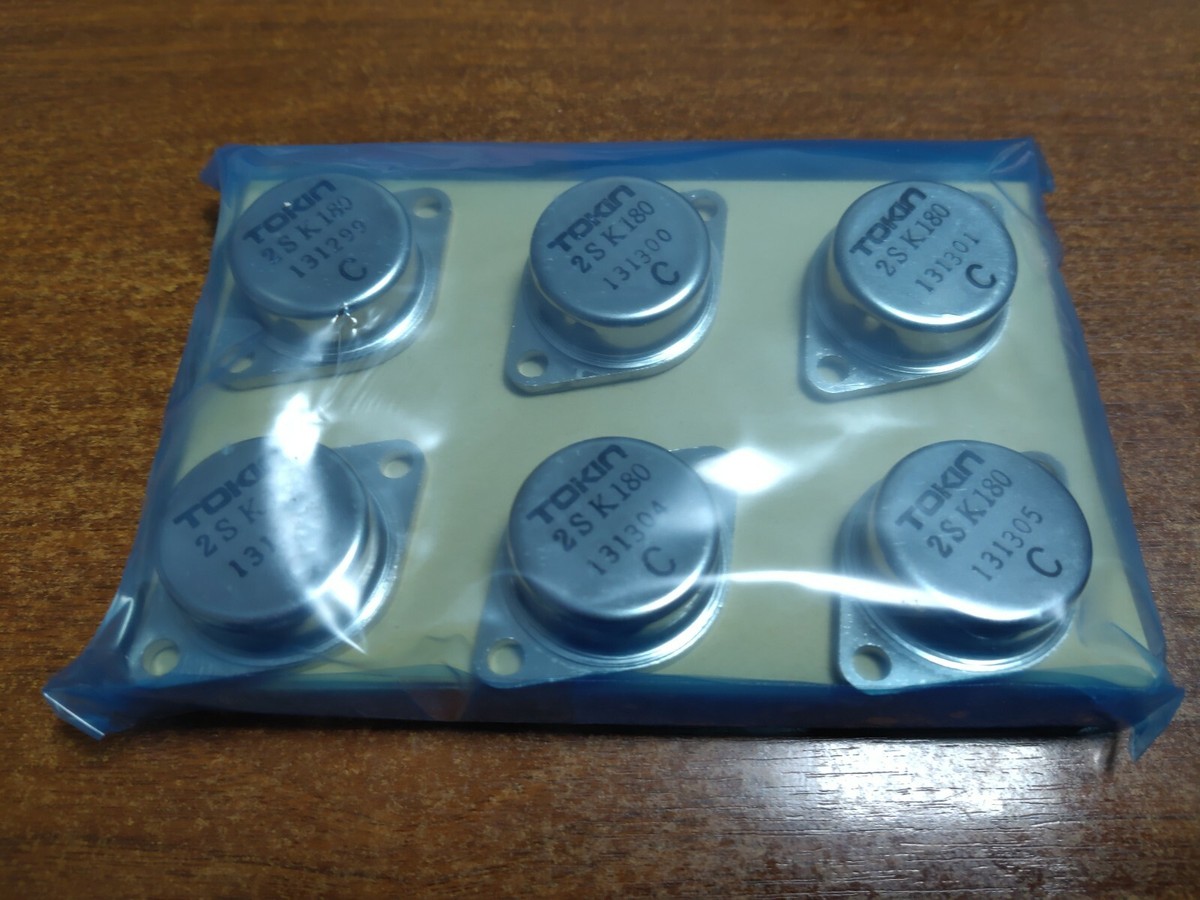 2SK180 TOKIN SIT FET Power SIT Static induction transistor 2SK180 TOKIN SIT FET Power SIT Static induction transistor