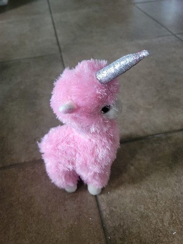 Ty Beanie Babys 9 Zoll LANA das Lama Einhorn rosa Llamacorn - Bild 4 von 7
