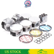 Piston Set with Ring For 02-10 Dodge Durango Ram Jeep Grand Cherokee 3.7L