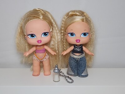 Vtg 2004 BRATZ BABYZ GIRLZ Forever Diamondz Cloe and Hair Flair Cloe Lot of 2 