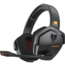 NUBWO G06 Dual Wireless Gaming Headset with Microphone for PS5, PS4, PC, Mobile,