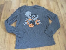 Disney Child XXL Halloween Mickey Goofy Long Sleeve Shirt