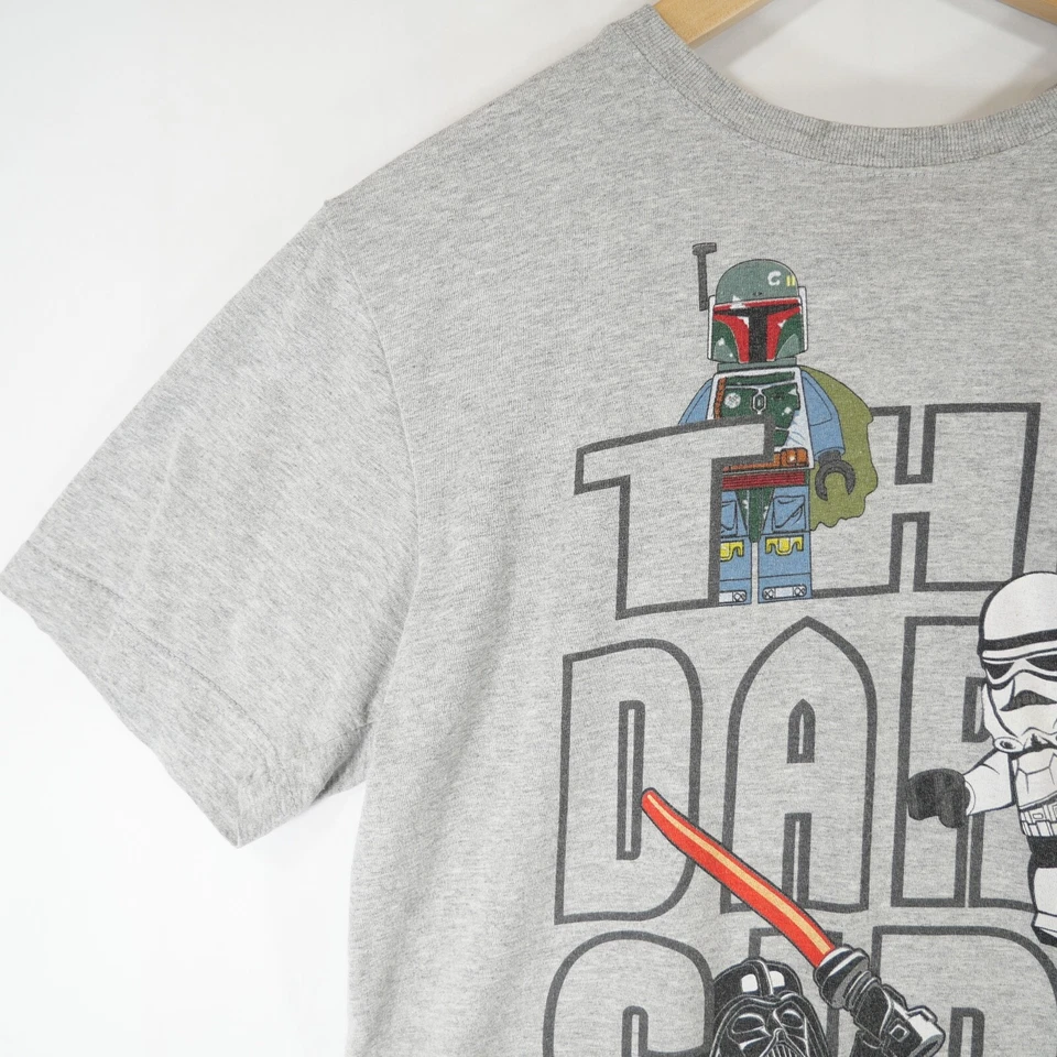 LEGO Star Wars El Lado Oscuro Darth Vader Niños Camiseta Manga Corta Gris Talla M Foto 3 de 4