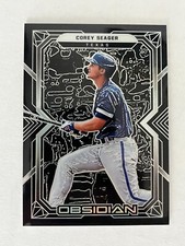 COREY SEAGER 2022 Panini Chronicles Baseball Obsidian