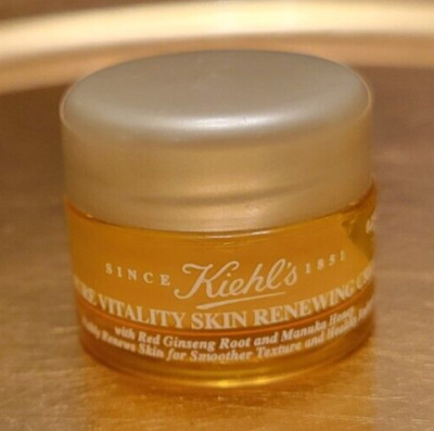 Kiehl's Pure Vitality Skin Renewing Cream ~ 0.25 oz ~ Sample size