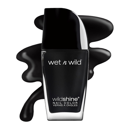 Nail Polish Wild Shine, Black Crème, Nail Color - Picture 8 of 12