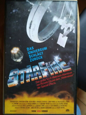 VHS Rarität: STARFIRE - SOLAR CRISIS (1990)  mit Charlton Heston