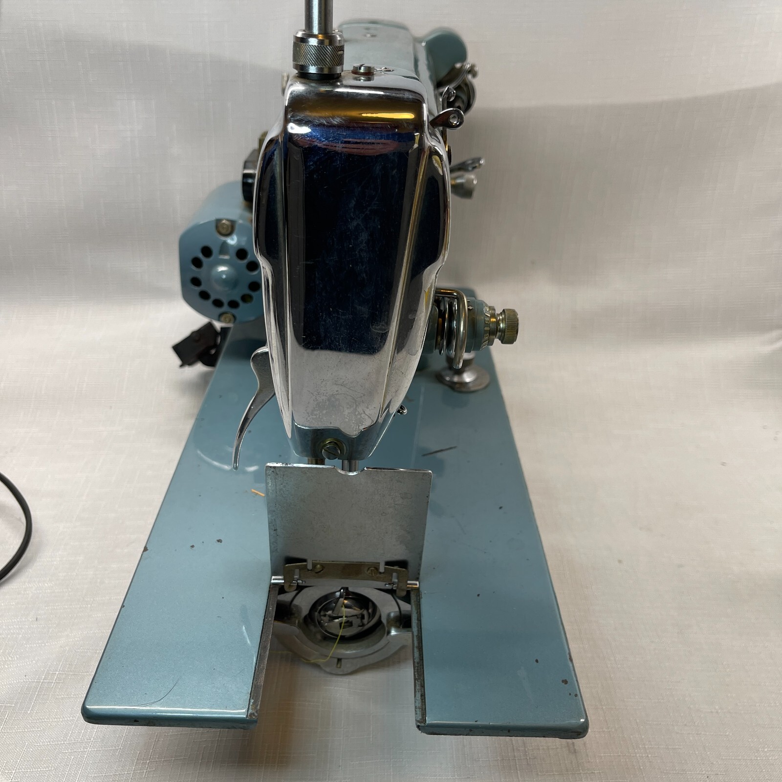 Vintage Blue Kenmore sewing Machine Model 148.392 works great eBay