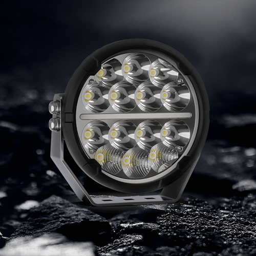 Pair 6.5" LED Work Light White Amber Combo DRL Driving Offroad 4WD ATV UTV 7" - Picture 2 of 20
