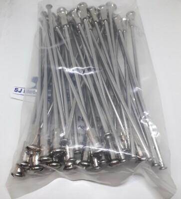 BSA B31 B33 A7 A50 A10 A65 EDELSTAHL SPEICHENSATZ VOLLE BREITE 7 ZOLL GUSSEISEN NABE