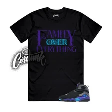8 Aqua Black Bright Concord Aquatone Iron Grey 2025 T Shirt Match FAM