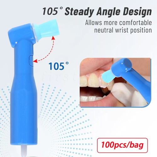 SANDENT 1-10*Dental Hygiene Prophy Handpiece Air Motor 4Hole 4:1 Cone 360°Swivel - Picture 35 of 43