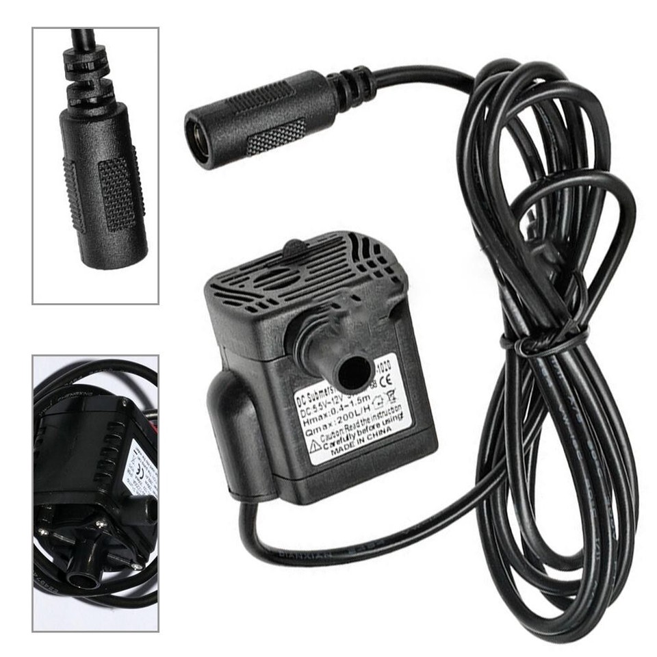 Brand New Water Pump Water Pond Accessories DC 12V Fountain Hydroponics