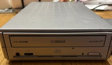 Yamaha CRW3200Sx CD Drive Recorder Rewriter With AC Adapter. 24x10x40 Safe burn