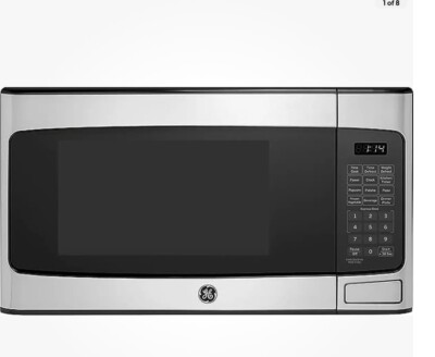 GE Microwave Oven 950-Watt 6 Auto Cooking Settings Ships Fast Open Box