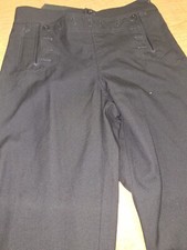 VINTAGE U.S. NAVY SAILOR 13 BUTTON WOOL TROUSERS CRACKER JACK PANTS CHOICE SIZE