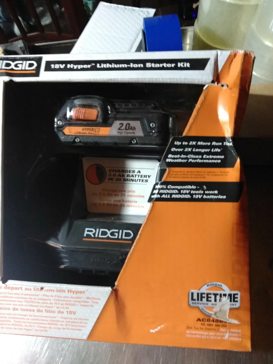 Ridgid 2ah starter kit sales