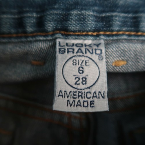 Lucky Brand Dungarees Women's Stretch Denim Flare Jeans - Size 6 - Made in USA! - Picture 5 of 10
