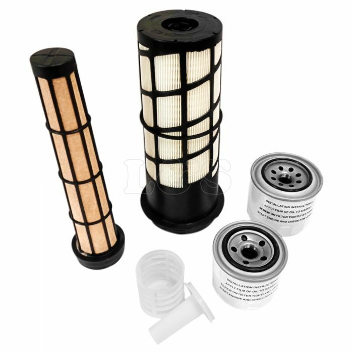 N/G Filter Service Kit for Thwaites Mach 581 with Yanmar 3TNV88-XWA2 Engine