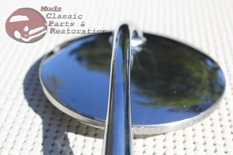 Espejo retrovisor Hot Rat Rod brazo largo curvo Ford Chevy Chrysler Dodge Plymouth 4" Foto 4 de 4