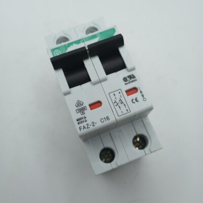 #AF) MOELLER FAZ-2-C16 CIRCUIT BREAKER TESTED 