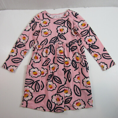hanna andersson girl's dress pink long sleeve floral dress 8 lap | eBay hanna andersson girl's dress pink long sleeve floral dress 8 lap | eBay