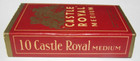VINTAGE EMPTY London England Cigarette Cardboard Box 10 Castle Royal Medium — photo 4