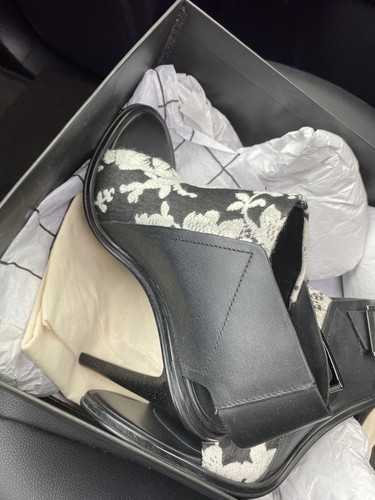 NEW Tibi Milou Shoes NIB size 36 white tapestry Milou MSRP $465 - Picture 10 of 13